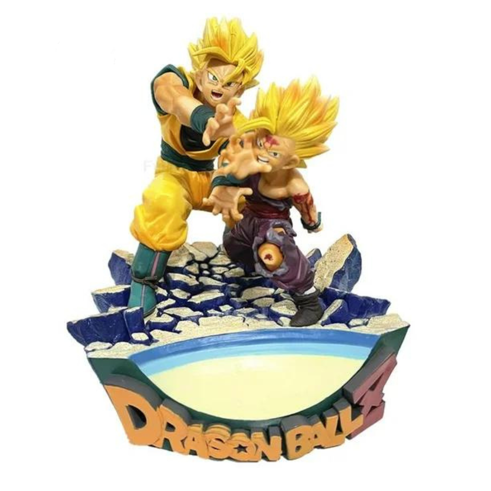 Figura de Accion Goku & Gohan 17cm (6493-L)