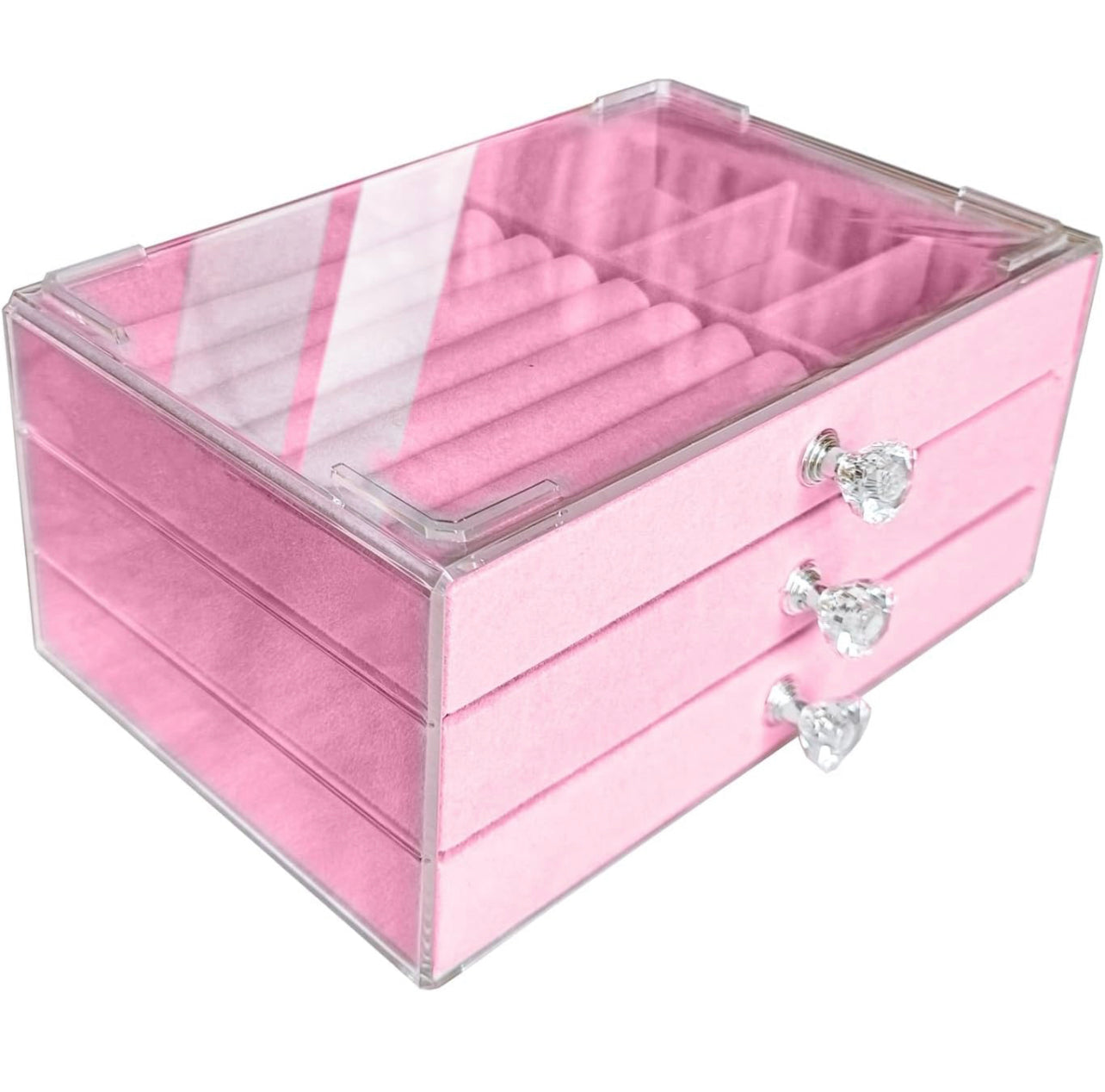 Caja organizadora para joyas de 3 cajones (81F-20)