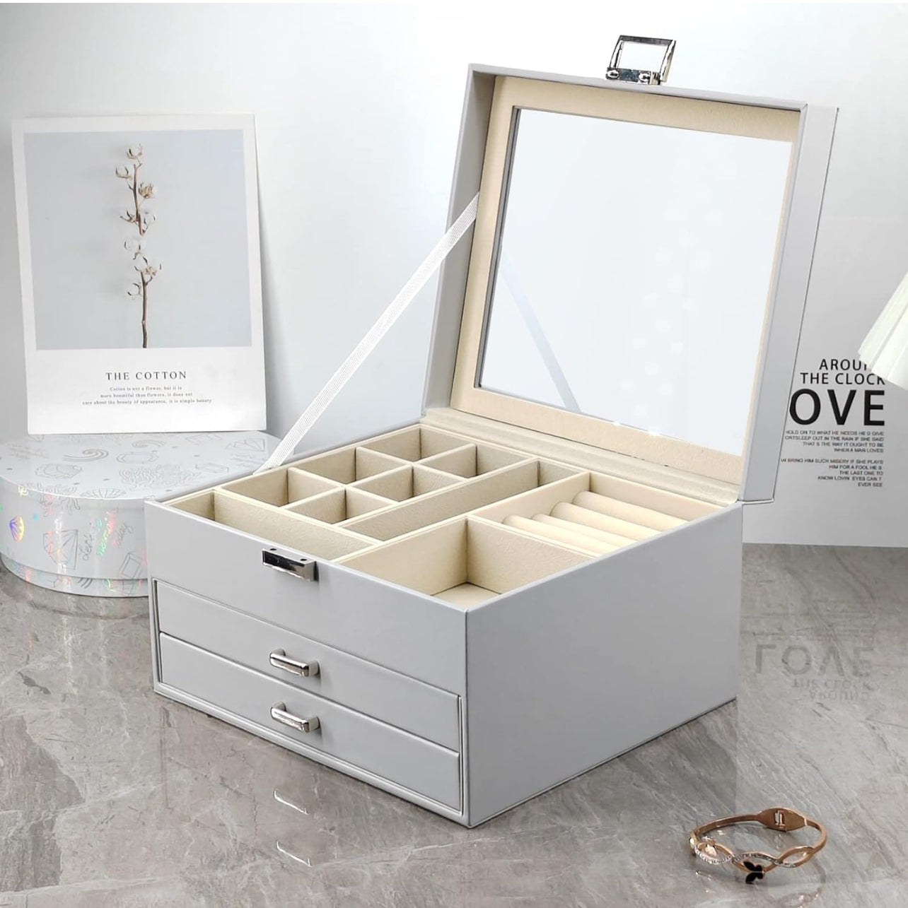 Caja organizadora grande para joyas (80E-13)