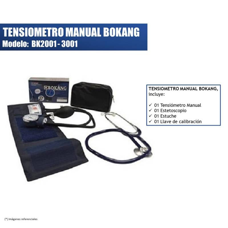 Tensiometro Manual Bokang BK2001-3001 Azul (99E-10)