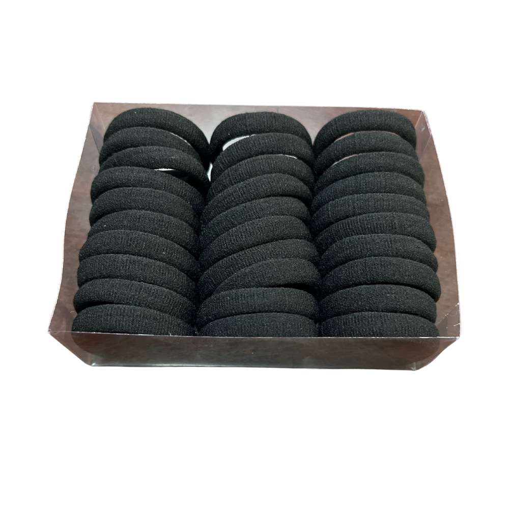 Moño para cabello Negro caja x30 unidades (2B-1)