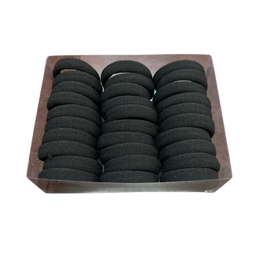 Moño para cabello Negro caja x30 unidades (2B-10)