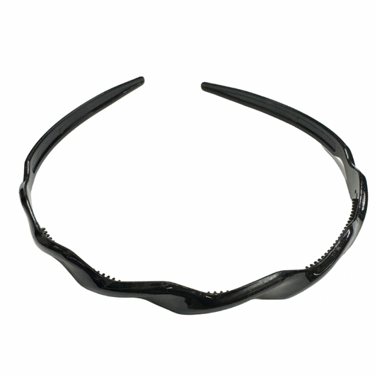 Diademas negras económicas paquete x12 (105-19)