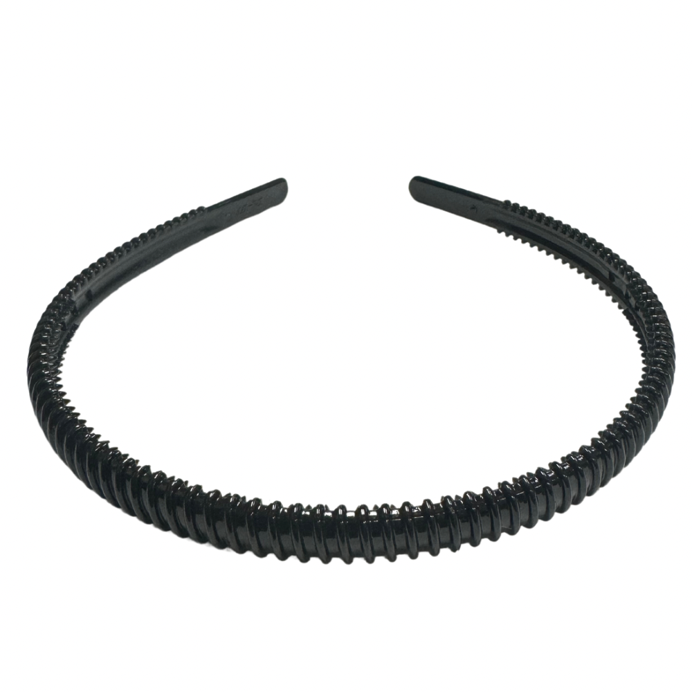 Diademas negras económicas paquete x12 (105-22)