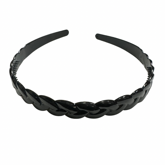 Diademas negras económicas paquete x12 (105-15)