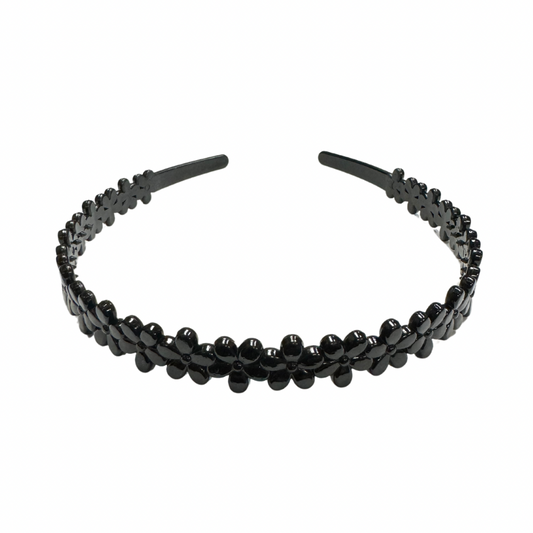 Diademas negras económicas paquete x12 (105-11)