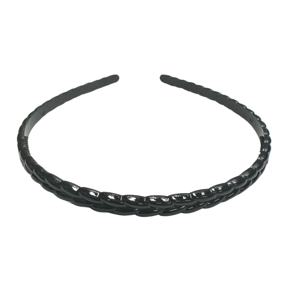 Diademas negras económicas paquete x12 (105-25)