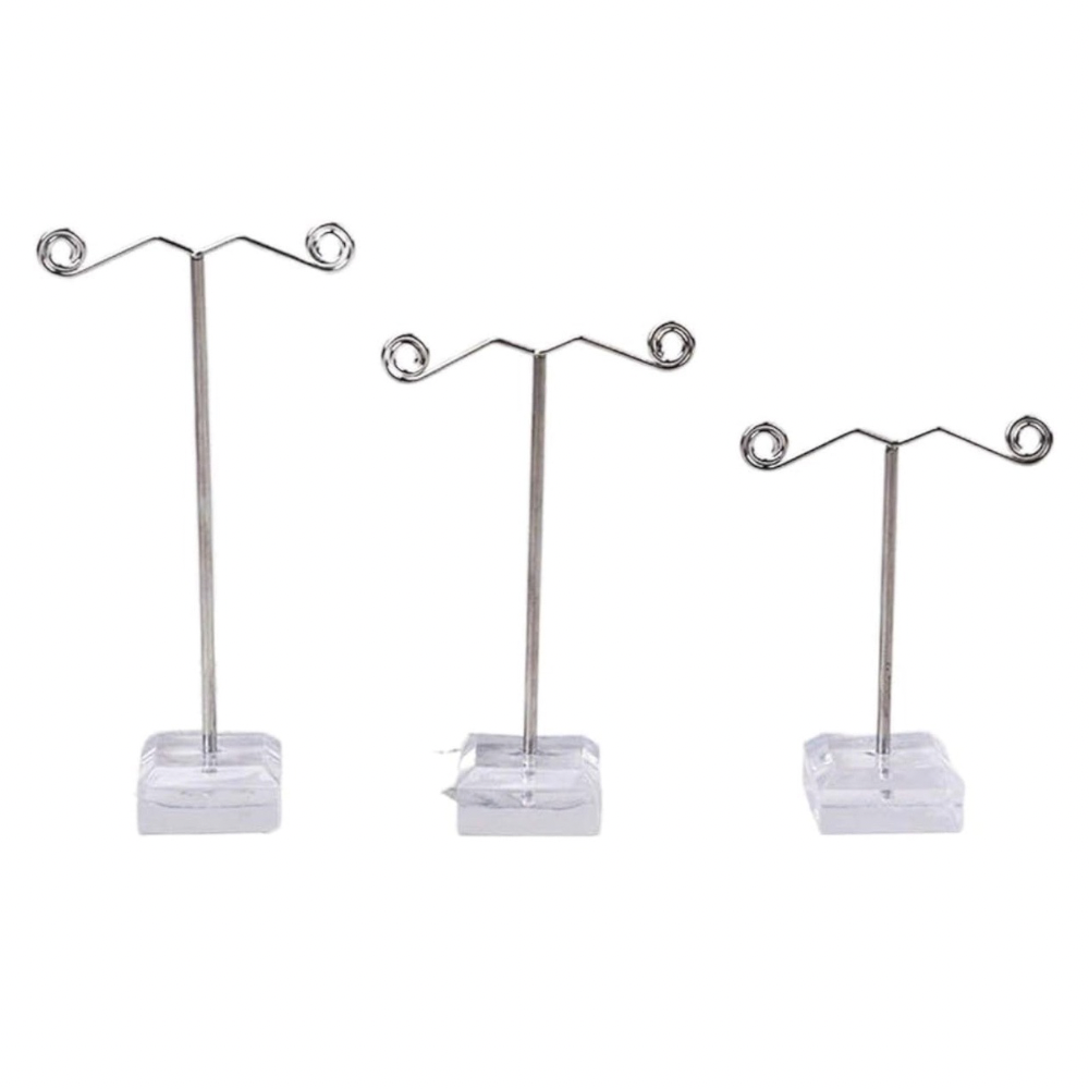 Exhibidor de aretes metálico set x3 (80C-107)