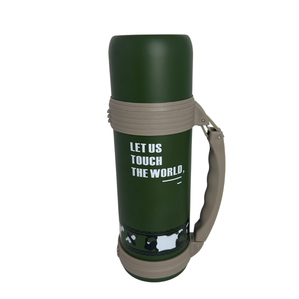 Termo c/agarradera Verde de 1200ml FRIO O CALIENTE (25F-3)