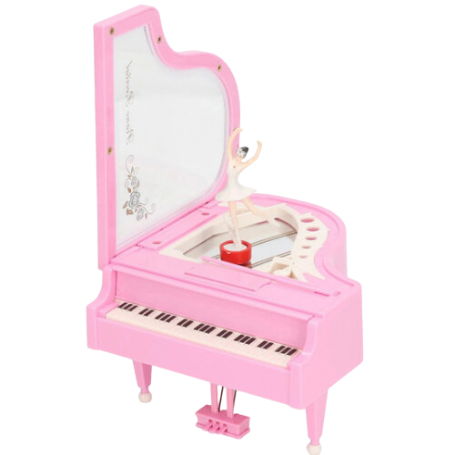 Caja Musical con bailarina de piano (BY84)