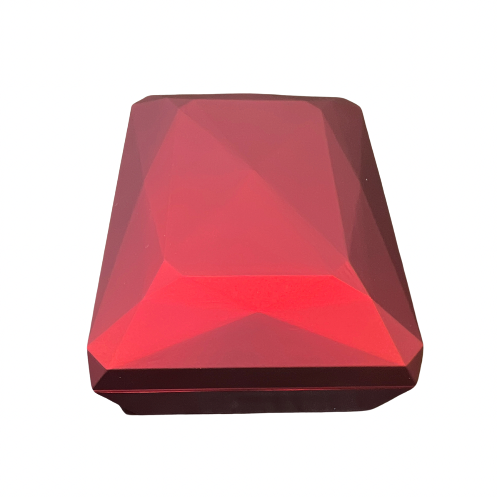 Caja para juego c/luz led color Rojo mate x12 u.(80F-27)