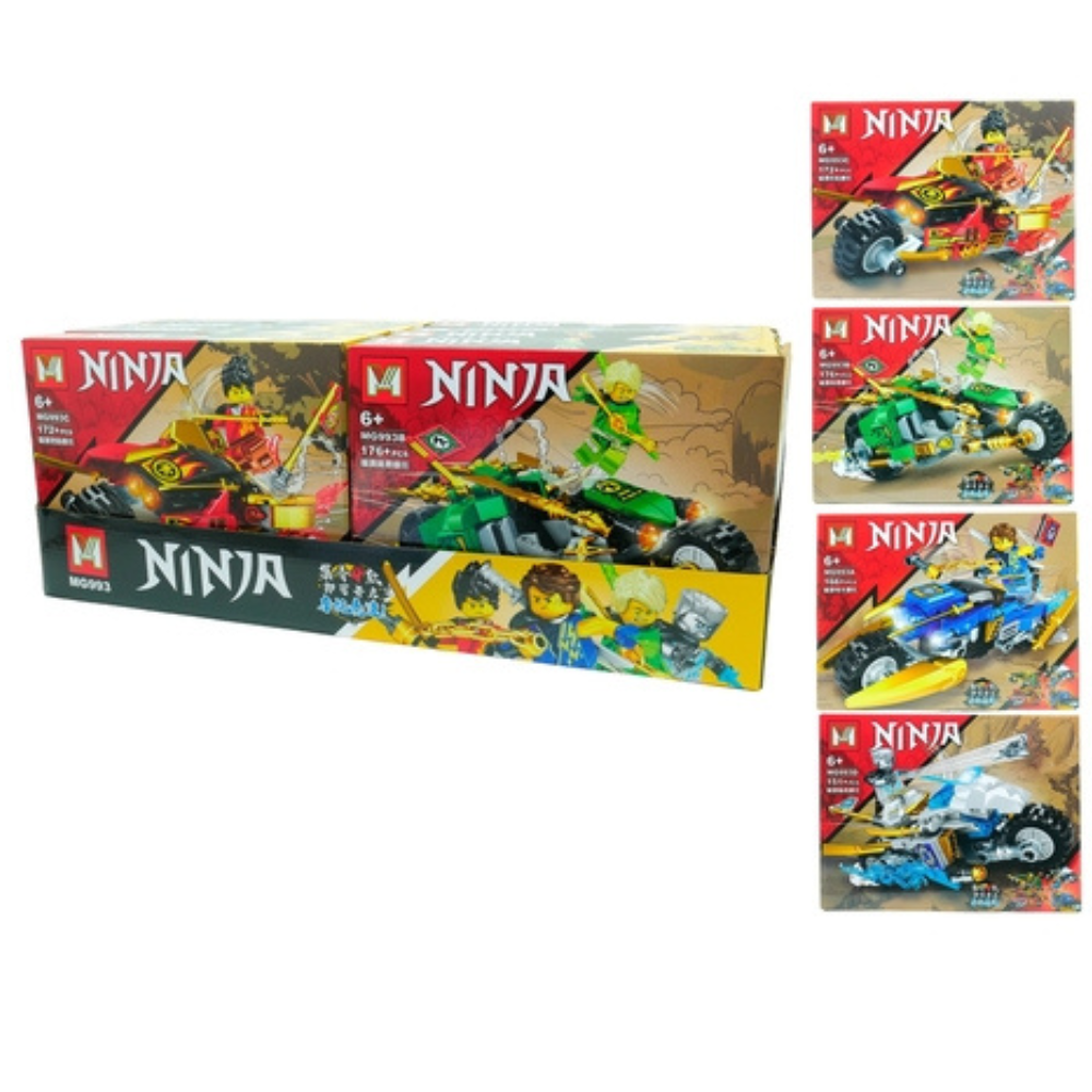 Bloques armables Ninja 8 modelos (889-43)