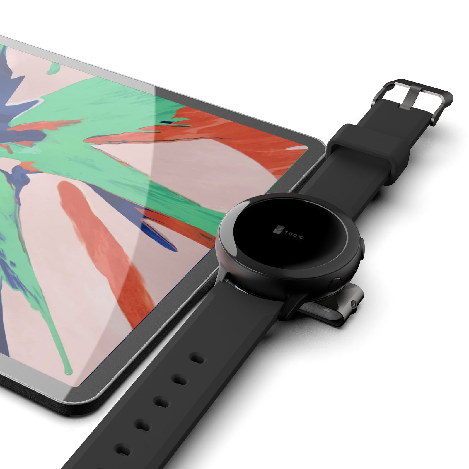 Cargador inalámbrico magnético compatible con smartwatch GENERICO