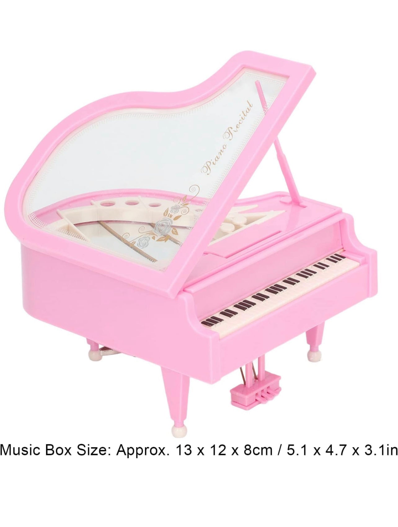 Caja Musical con bailarina de piano (BY84)