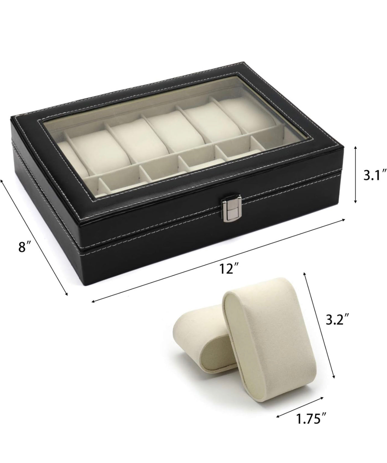 Caja organizadora grande para relojes (78-26)