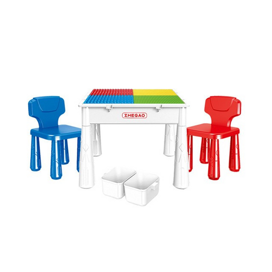 Mesa infantil de bloques armables (888E-10)